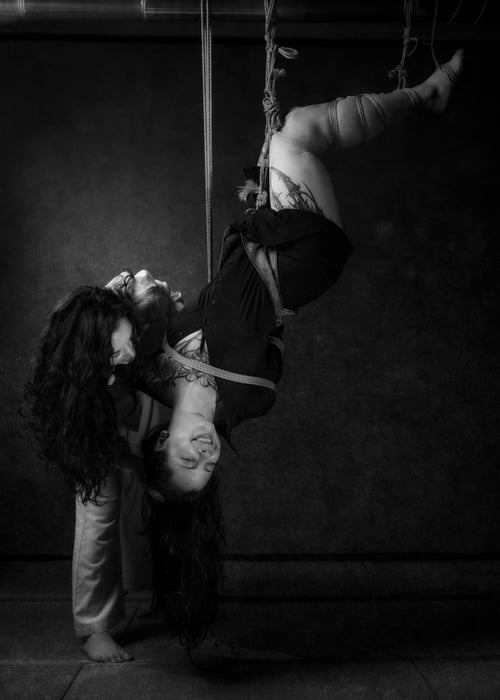 Shibari session with me