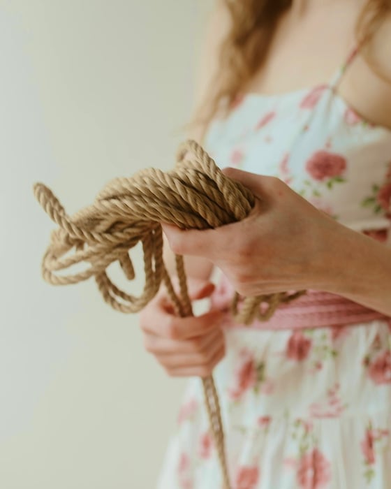 Sensual Shibari Session — photo 10 by LunaRose