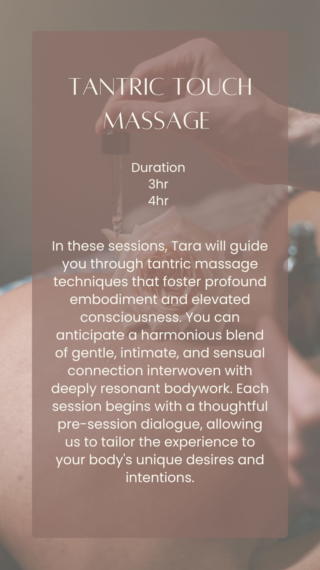 Tantric Touch Massage