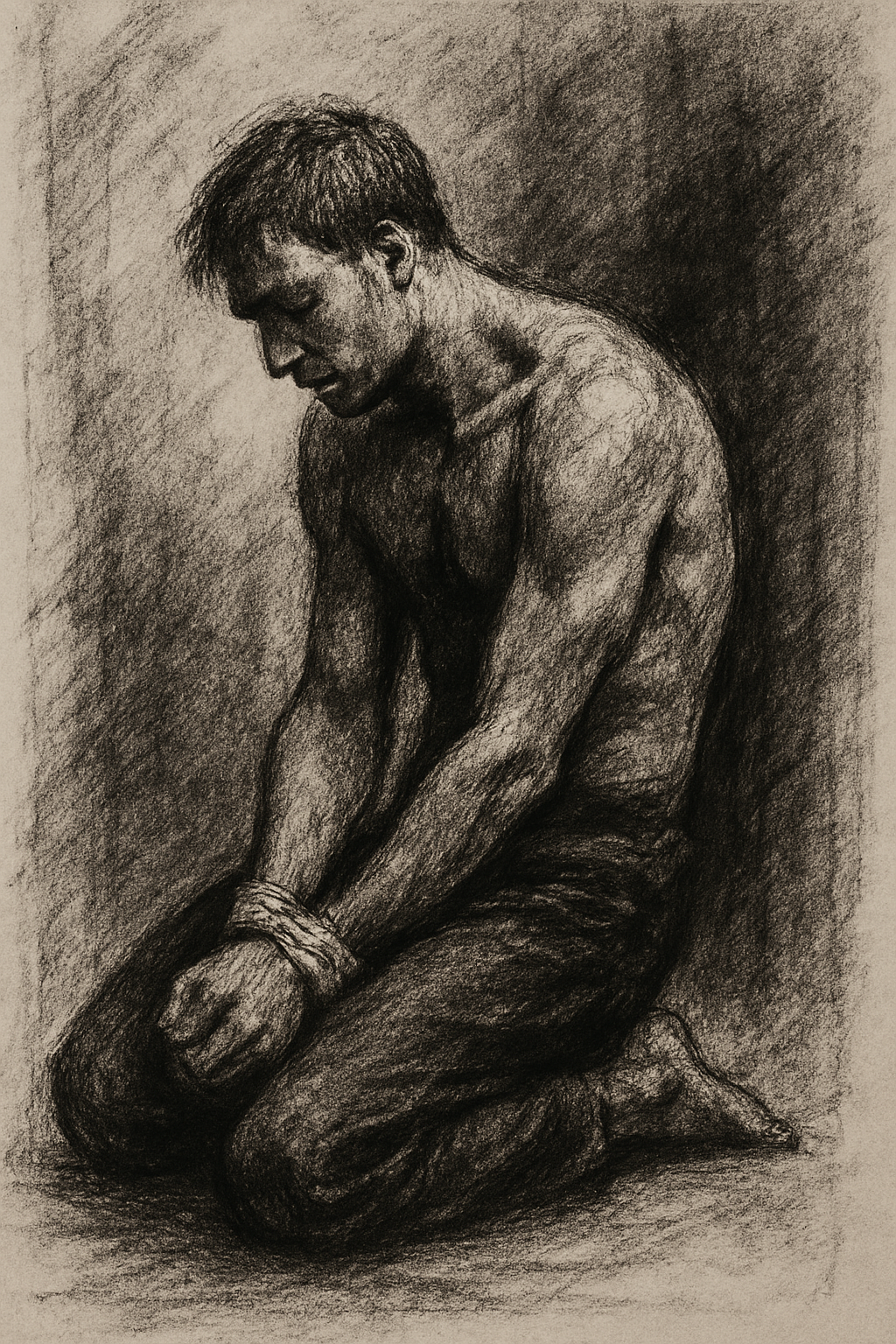 Drawn to Obey: A Bespoke Portrait of Submission