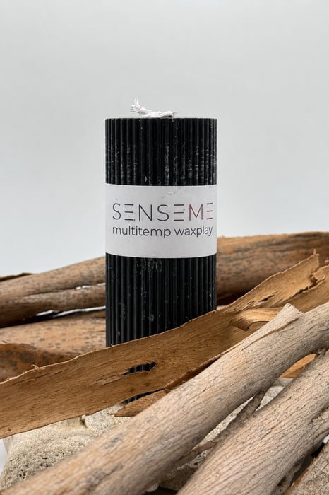 60°C Wax Play Candle | Black & Vetiver