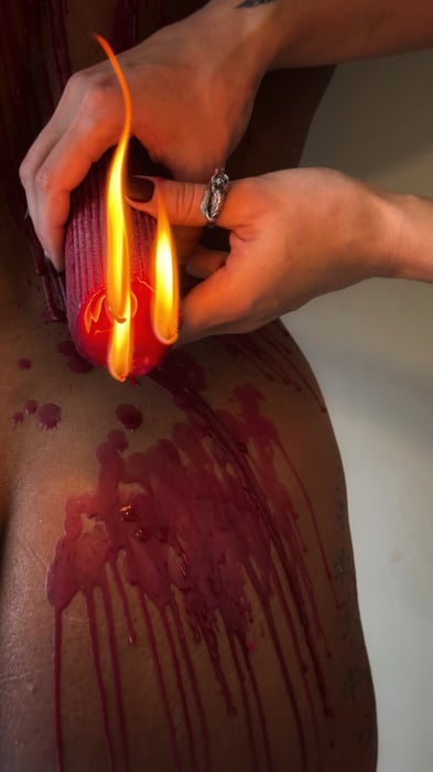 SenseMe Play Session · Wax Play with a Master
