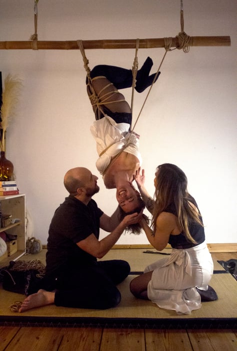Shibari Co-topping Session with Ena and Roxu by Roxu