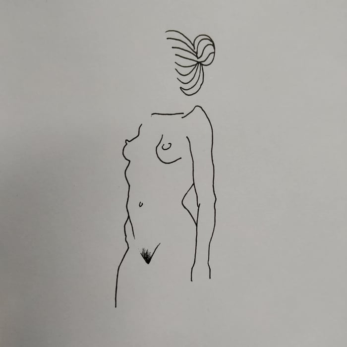 Erotic art (drawing, painting, or a sculpture) based on your picture — photo 3 by idapopis