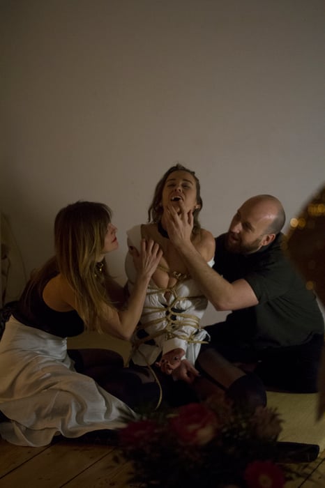 Shibari Co-topping Session with Ena and Roxu by Roxu