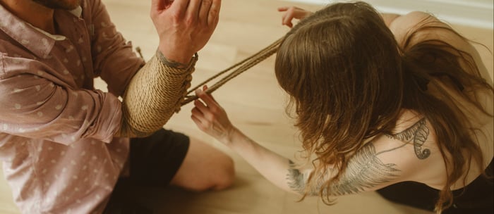 Sensual Shibari Session — photo 9 by LunaRose
