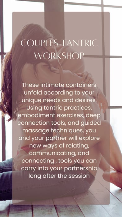 Couples Tantric Workshop