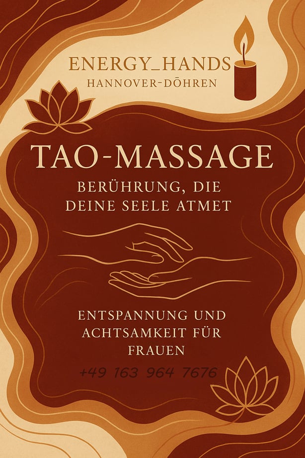 Tao-Massage: Sexual Energy is also Healing Energy