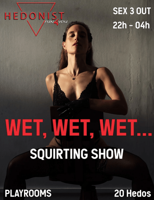 WET WET SQUIRTING SHOW