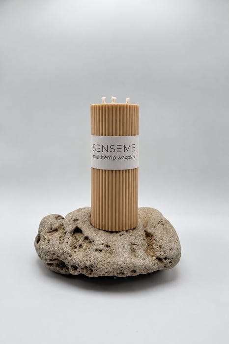 75°C Wax Play Candle | Nude & Vanilla Tobacco
