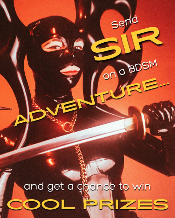 ✨Sir's BDSM Adventure Fundraiser✨