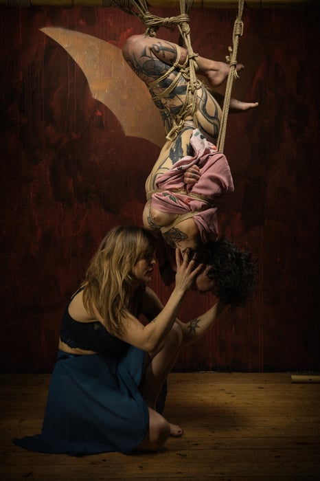 Sensual Shibari Session — photo 4 by Enanna