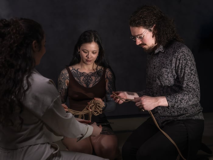 Learning Shibari with me