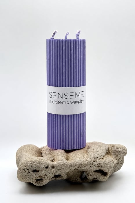 50°C Wax Play Candle | Violet & Cannabis Cactus — photo 2 by Olga SenseMe