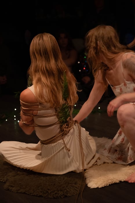 FULL BLOOM 🌻 A Solstice Shibari Performance — photo 2 by LunaRose