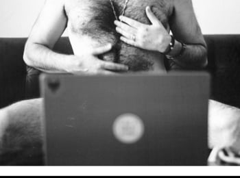 Virtual Self-Touch, Self-Stroke Meditation