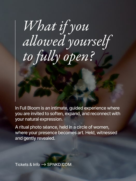 In Full Bloom: A Tantric Ritual Photoshoot for Women — photo 6 by SPNKD_Berlin